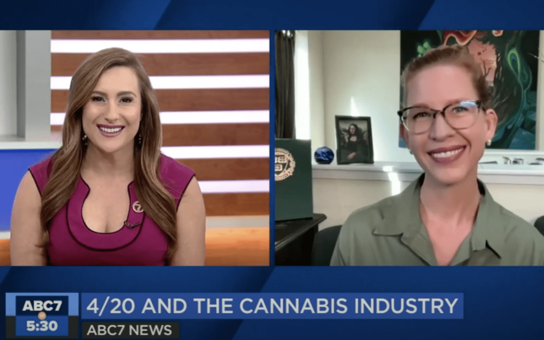 Dale Sky Jones talks 4/20 on ABC7 News