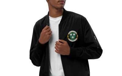 Premium recycled bomber jacket