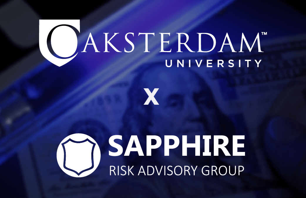 Oaksterdam University and Sapphire Risk Advisory Group Announce Groundbreaking Cannabis Security Training Partnership