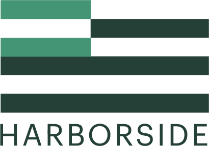 Harborside green flag logo