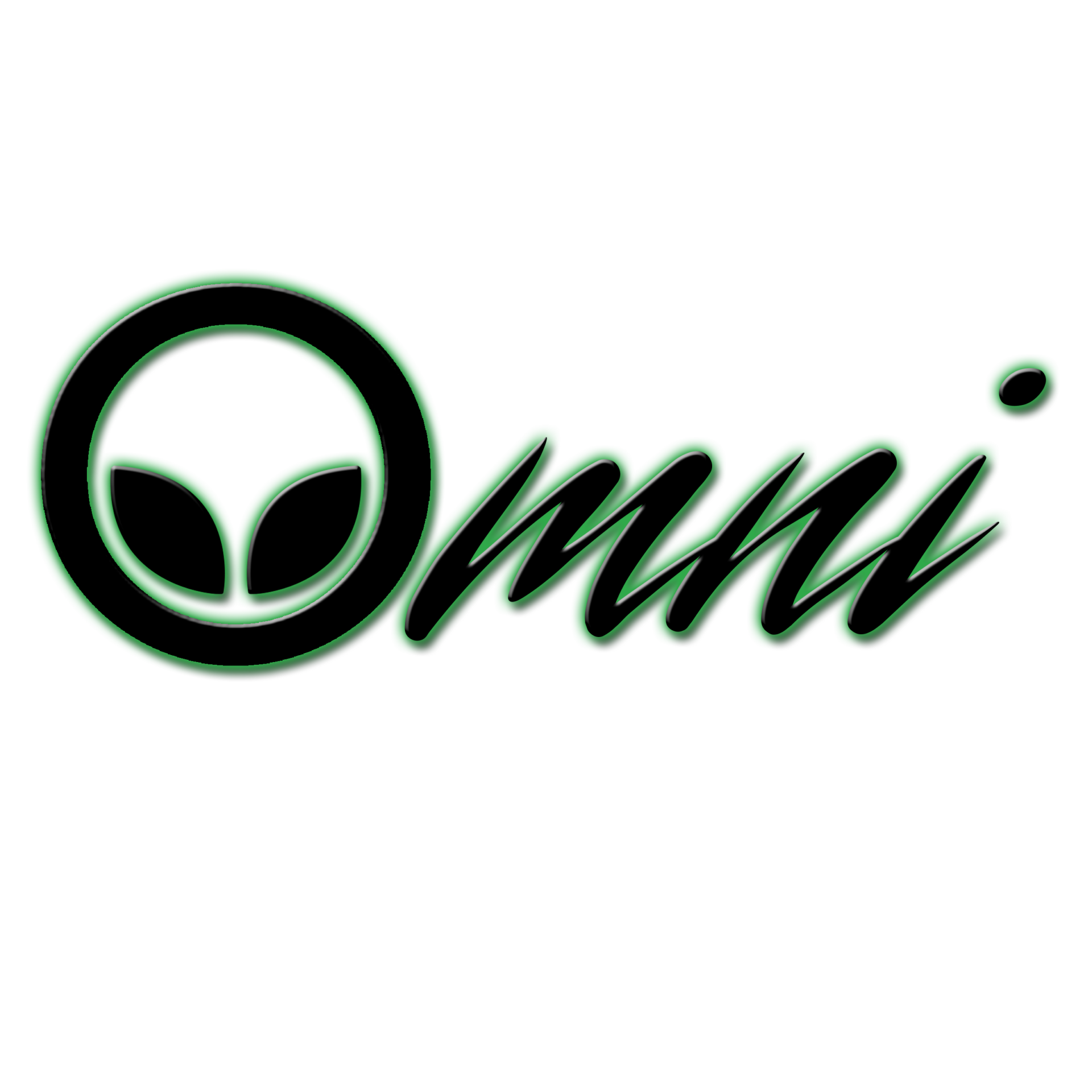 OMNI green glow Kanna Badge Logo